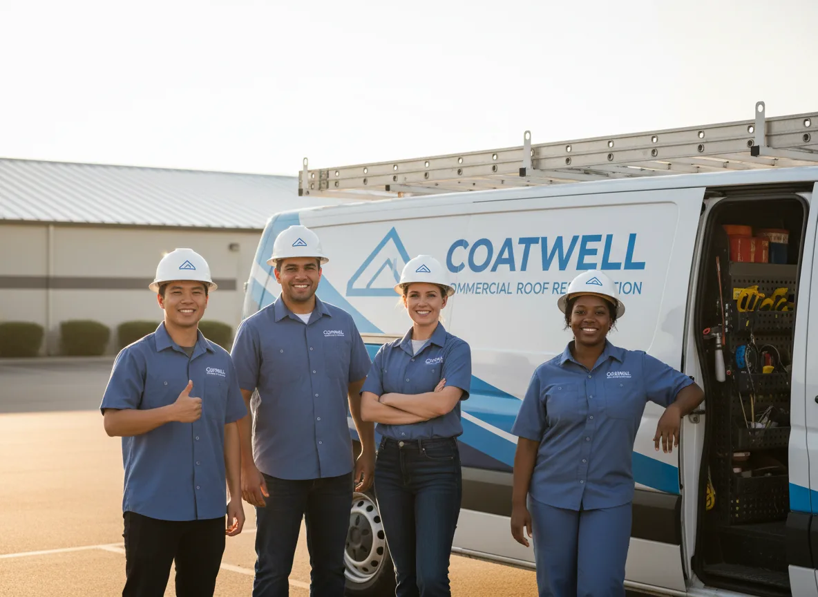 Commercial roof coating company in Felt, ID